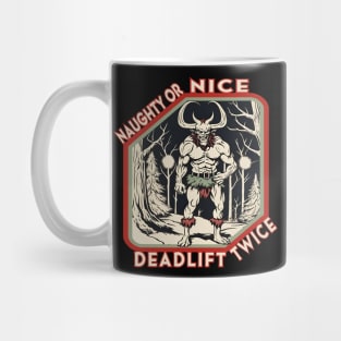 Krampus deadlift Mug